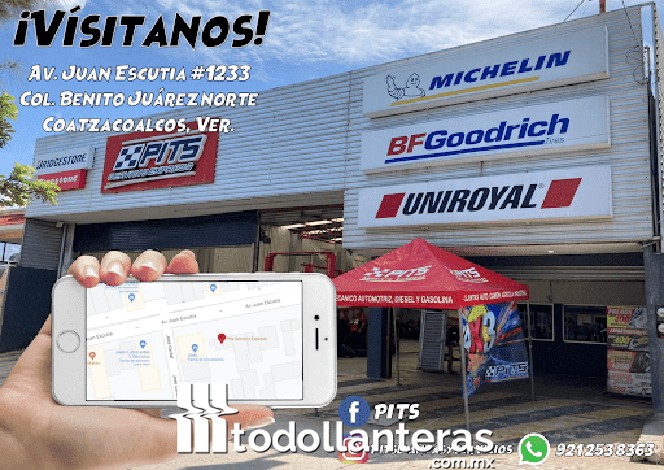 LLANTERA PITS SERVICIO EXPRESS JUAN ESCUTIA MICHELIN