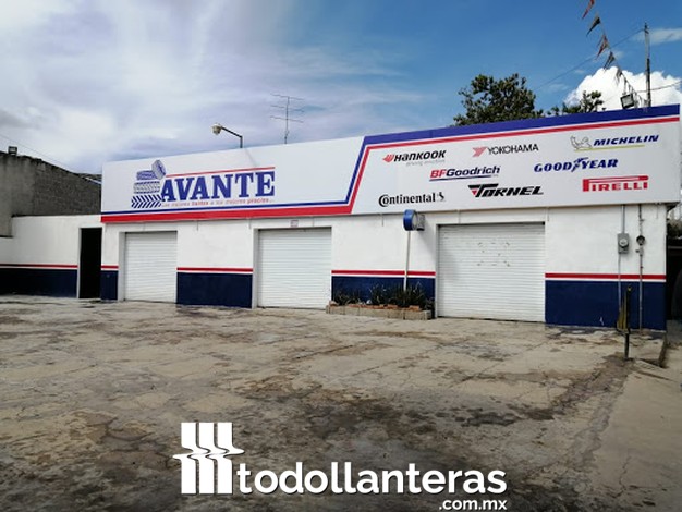 Llantas avante Cuautepec