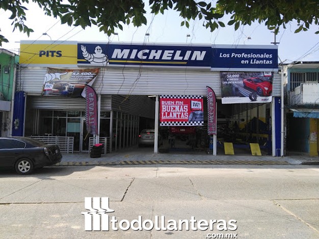 LLANTERA PITS EXPRESS MINATITLAN MICHELIN