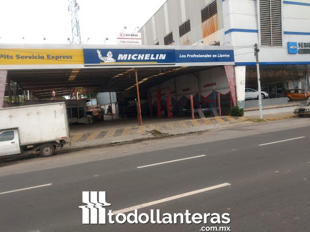 LLANTERA PITS SERVICIO EXPRESS TRANSISTMICA MICHELIN