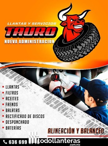 Llantera Tauro