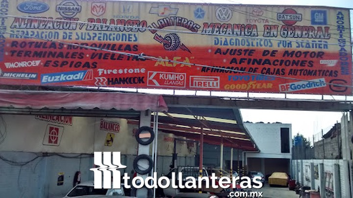 Llanteras Mecanica en General Alfa