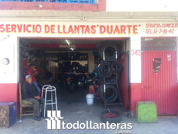 Servicio de Llantas Duarte Av. Juárez Ote. 342